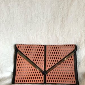 Peach color clutch